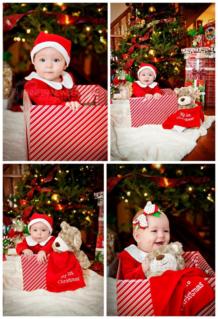 Baby's first Christmas photos by Tottenham baby photographer www.jnphotography.ca @filemanager