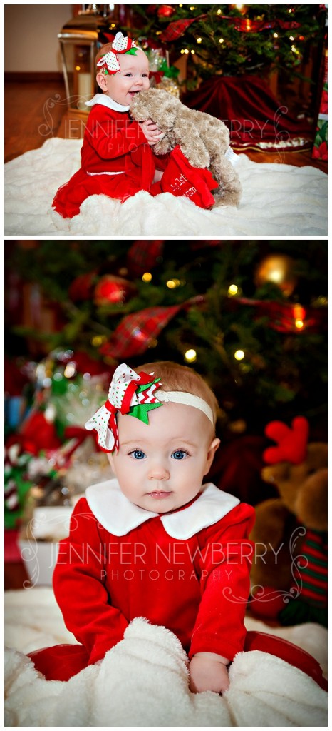 Baby's first Christmas photos by Tottenham baby photographer www.jnphotography.ca @filemanager