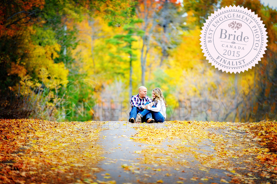 Fall engagement photo by Fenelon Falls engagement photographer www.jnphotography.ca @filemanager