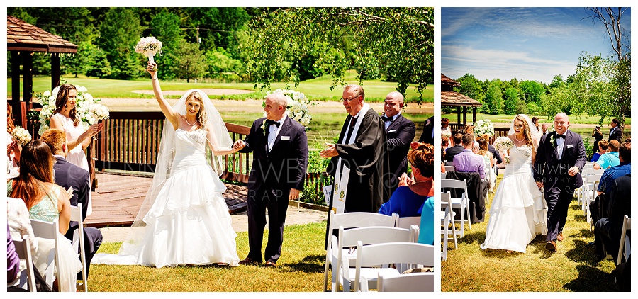 The Manor outdoor wedding ceremony by the gazebo. Photos by The Manor wedding photographer www.jnphotography.ca @filemanager